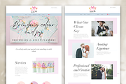 Wix Website Design for Event Planner, a Websites & App Template by Cosmic Design (Thumbnail 2 of 9)