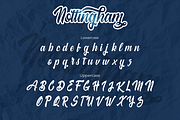 Nottingham script, a Script Font by Ginart (Thumbnail 6 of 8)