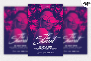 SUMMER TROPICAL Flyer Template