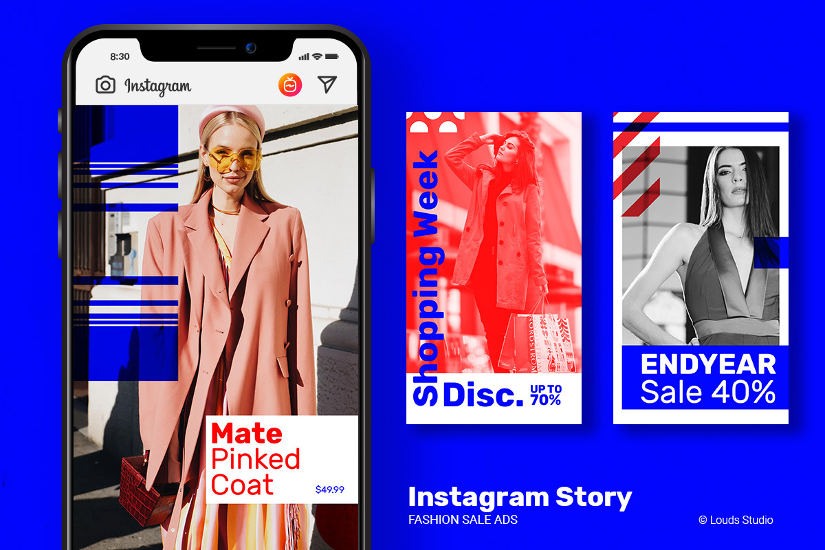 Indigo - IG Stories Fashion Sale, a Social Media Template by Louds Studio (Photo 2 of 6)
