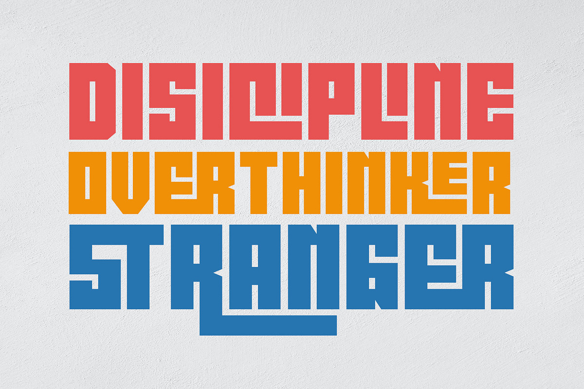 Pocky Block, a Font by Arterfak Project (Photo 8 of 12)