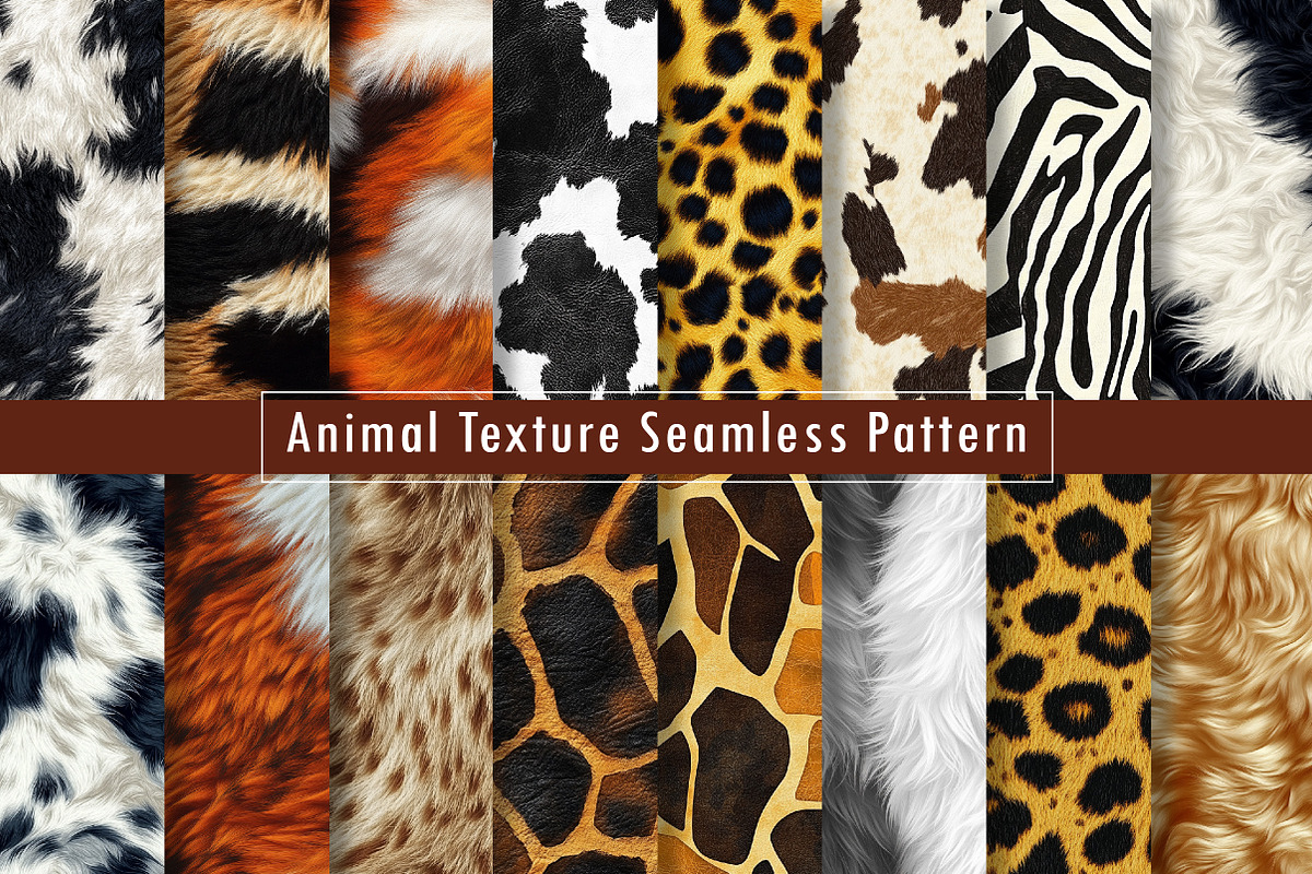 Animal Texture Seamless Pattern, a Texture Graphic by Dream Creation (Photo 1 of 6)