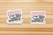 retro cat scrolling smartphone, a Branding & Logo Template by Judsart (Thumbnail 3 of 3)