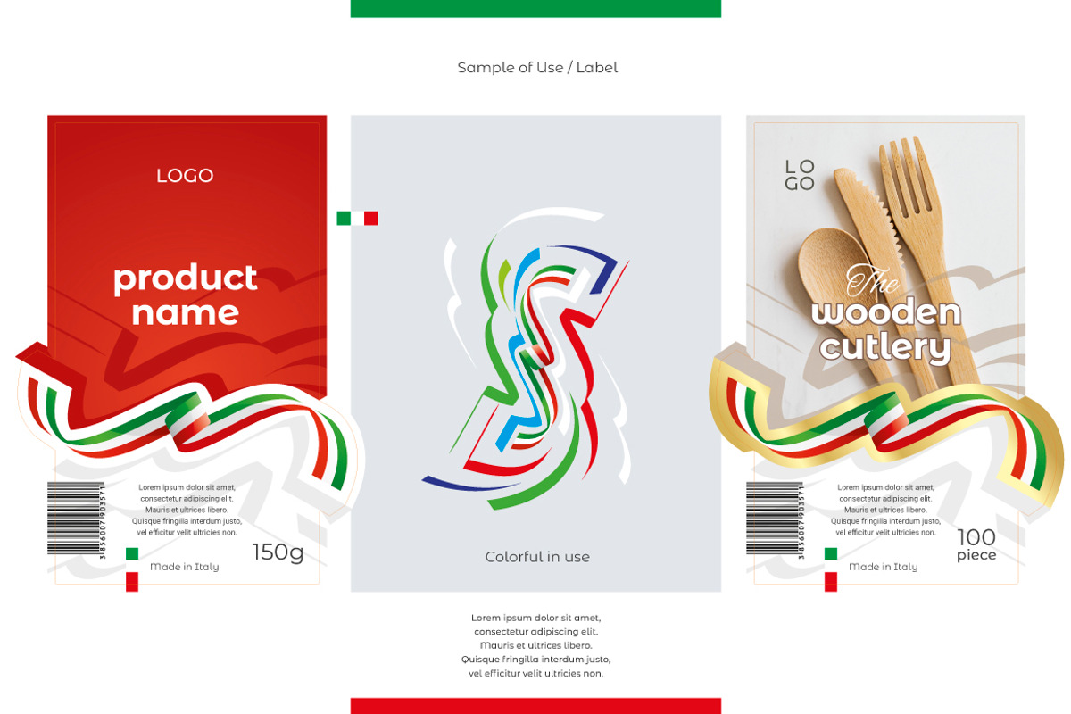 Italy flag ribbon vector, a Templates & Theme by Simbos (Photo 6 of 9)