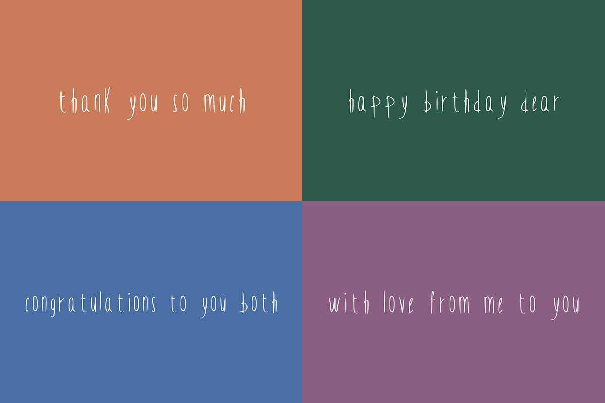 Lunelle – A Light Handwritten Font, a Handwritten Font by Lettra Studio (Photo 11 of 16)