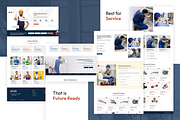 Air Kool -Conditioning HVAC WP Theme, a WordPress Template by ThemesRain (Thumbnail 3 of 3)
