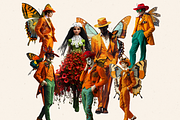 PECULIAR INSECT PEOPLE CLIPART PACK, a Person Illustration by Daring Digies (Thumbnail 4 of 10)