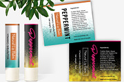 Lip balm label Template-id042, a Stationery Template by AIW SOLUTIONS (Thumbnail 1 of 4)