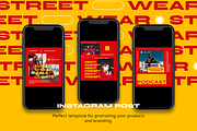 Hurrimen Instagram Template, a Social Media Template by Creatchees.std (Thumbnail 2 of 5)