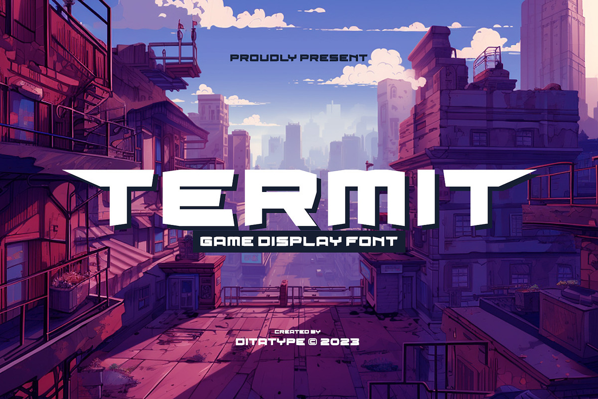 Termit, a Symbol Font by Ditatype (Photo 1 of 10)
