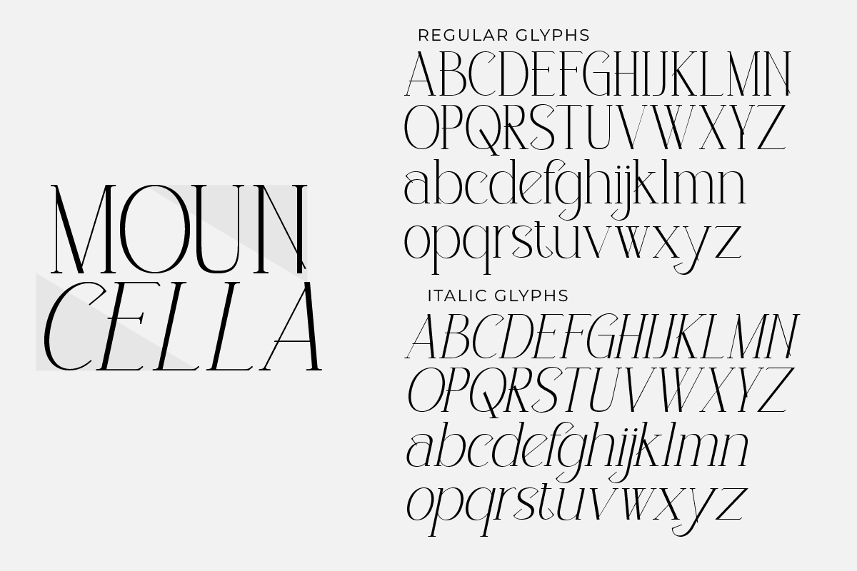 Mouncella, a Serif Font by Muksal Creative (Photo 7 of 10)
