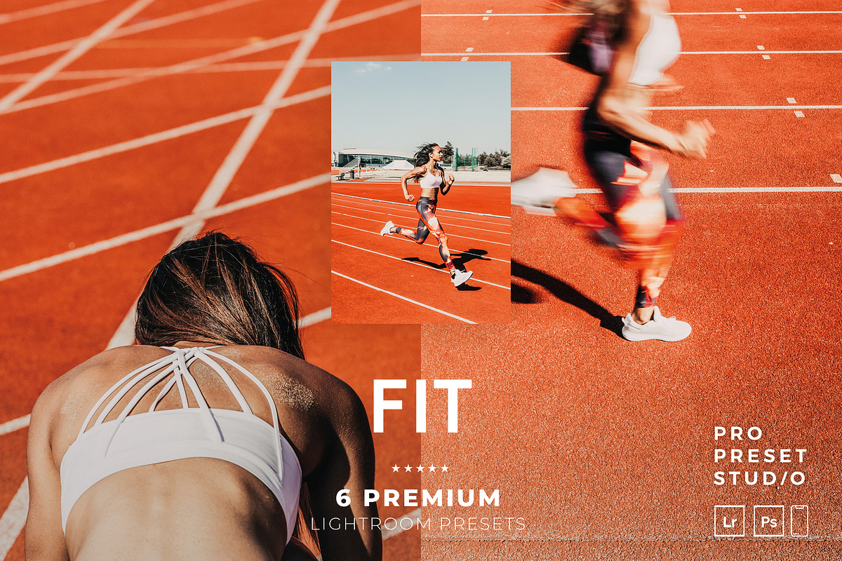 FIT presets Lightroom, a Preset Add-On by RV / Presets | AI Images (Photo 1 of 7)