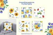 Freedom Flowers Support Ukraine, a Decorative Illustration by Catch the Dream Art (Thumbnail 11 of 13)