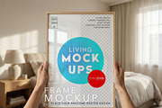 ISO Bedroom Poster Frame Mockup, a Mockup by DesignRocket (Thumbnail 1 of 9)