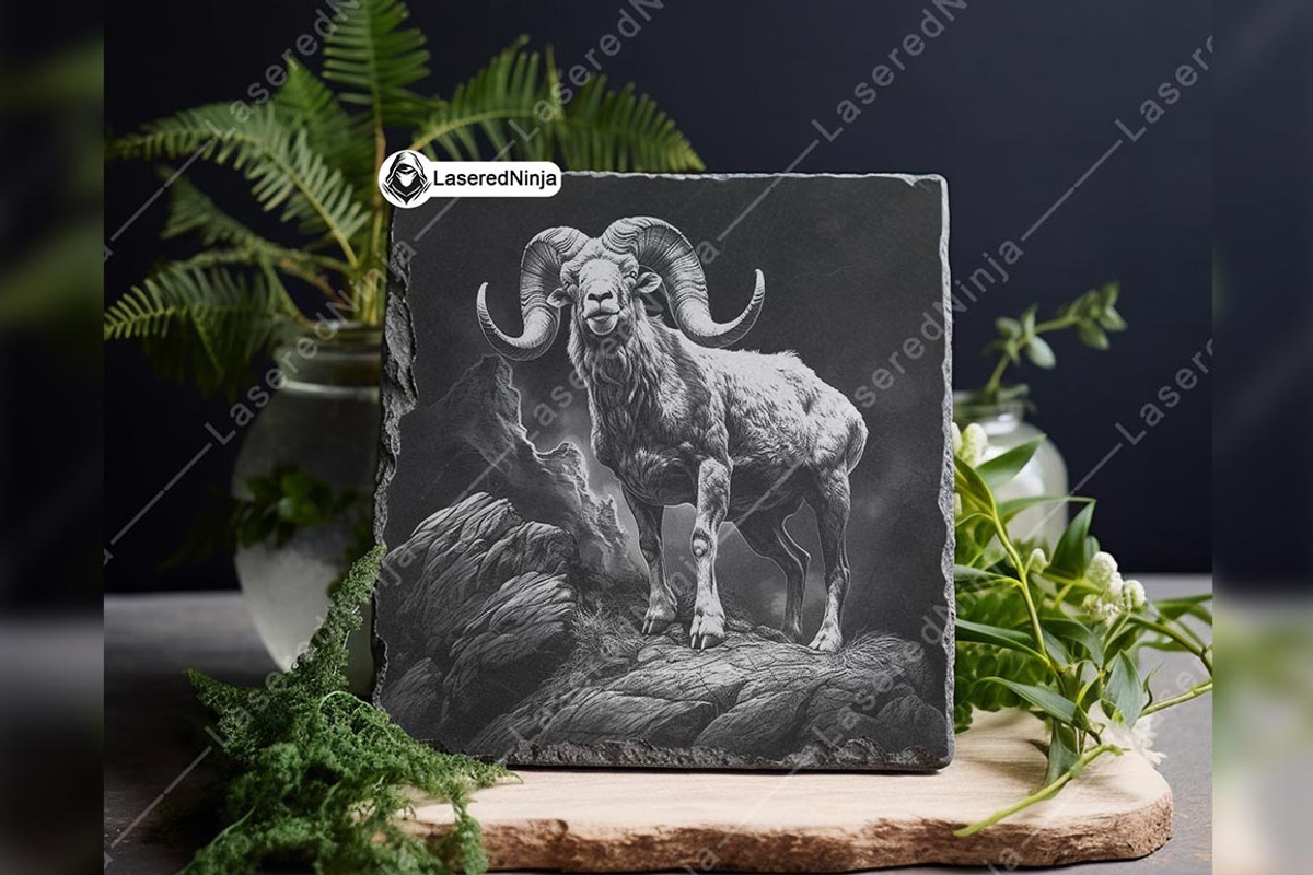 Ram Sheep Bighorn Male Goat Breed, a Background Graphic by LaseredNinja (Photo 3 of 7)