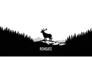 Mountain Pines Silhouette, a Graphic by hafijul (Thumbnail 6 of 17)