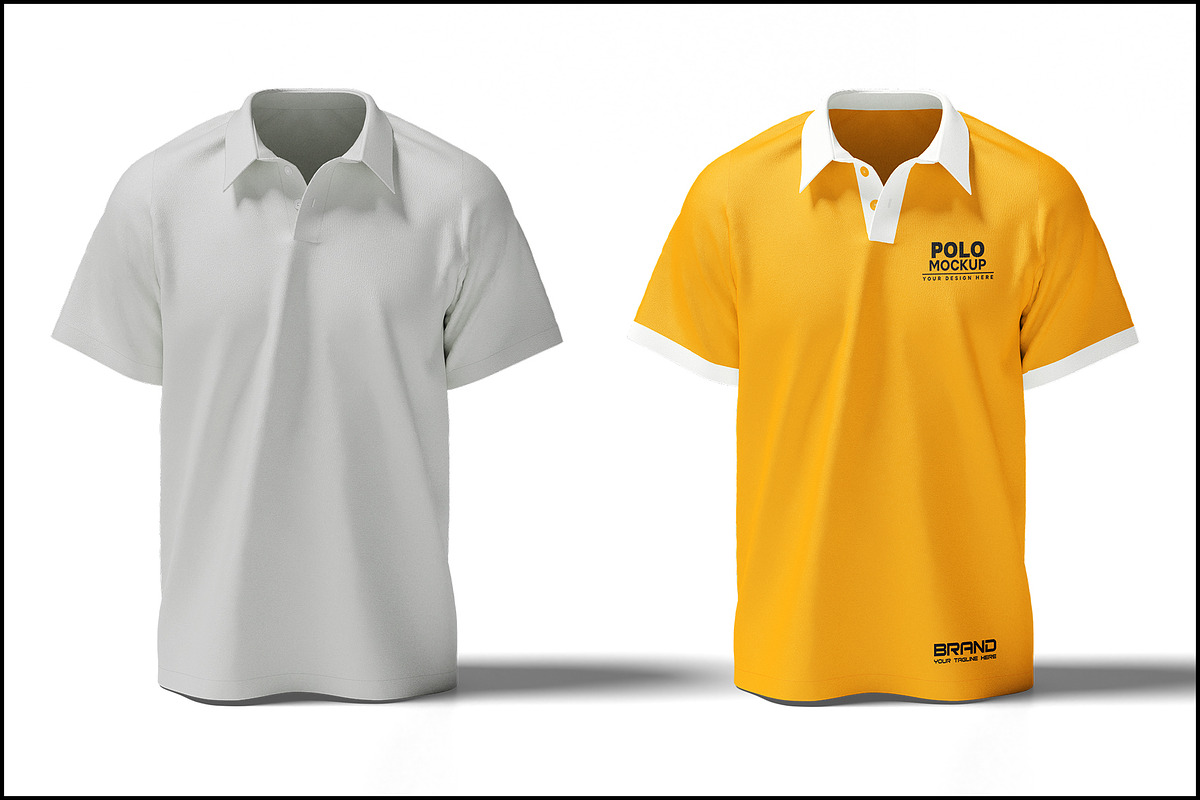 Polo Shirt Mockup, a Shirt Mockup by GraphicsPixel (Photo 1 of 3)