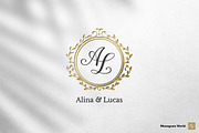 Wedding Monogram AL, a Branding & Logo Template by Monogram World (Thumbnail 1 of 5)