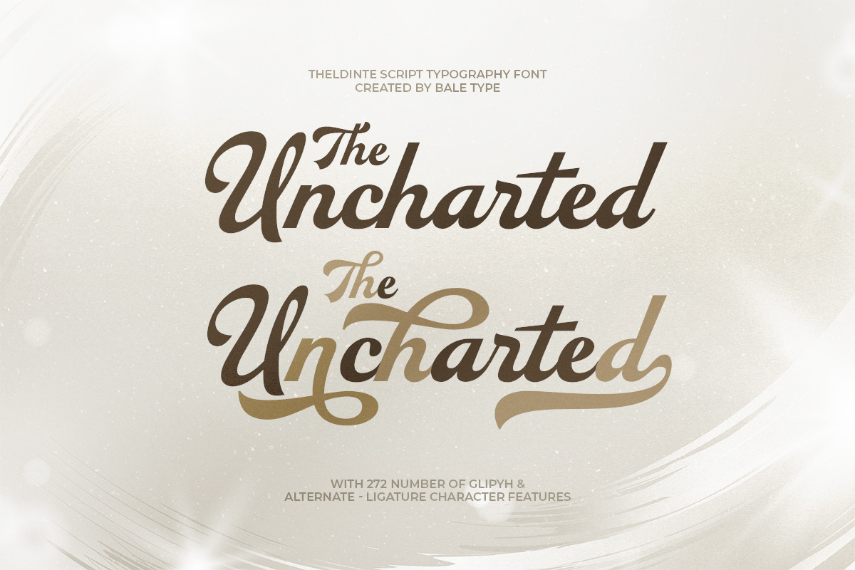 Auskey - Stylish Bold Script, a Script Font by Bale Type (Photo 6 of 9)