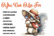 Whimsical Funny Summer Squirrel, a Seasonal Illustration by CreationArt (Thumbnail 5 of 7)