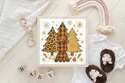 Leopard Christmas Tree PNG, an Illustration by CraftArtStudio (Thumbnail 4 of 4)