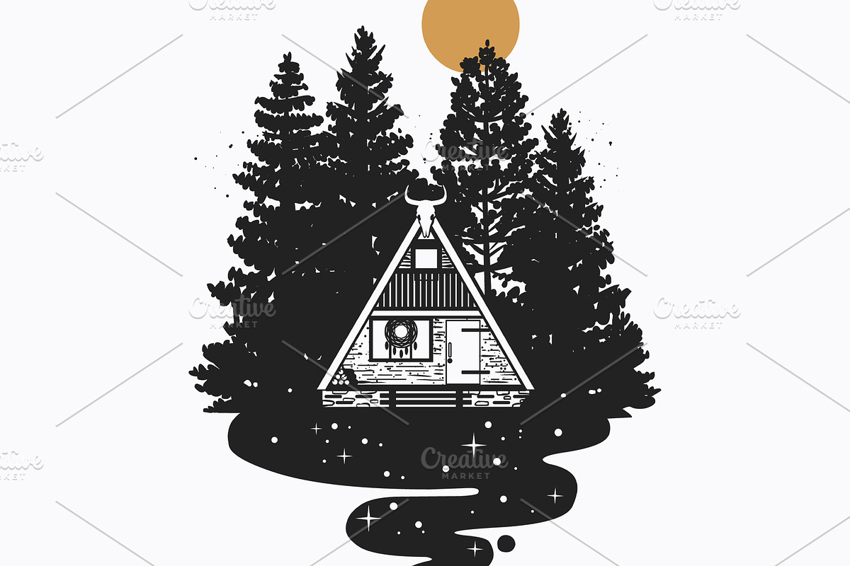 Be as wild as the forest. Vector art, an Illustration by Nadia Murash (Photo 4 of 5)