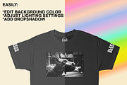 Tshirt Mockup Hanes 5180, a Shirt Mockup by Infinity Mockups (Thumbnail 5 of 8)