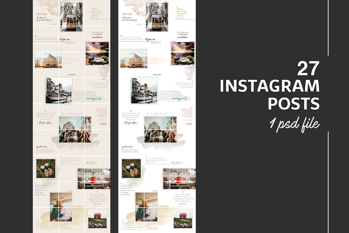 instagram PUZZLE Template, a Social Media Template by illycreative (Photo 6 of 8)