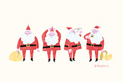 Christmas Festive Gang, a Seasonal Illustration by Annakniaz (Thumbnail 9 of 15)