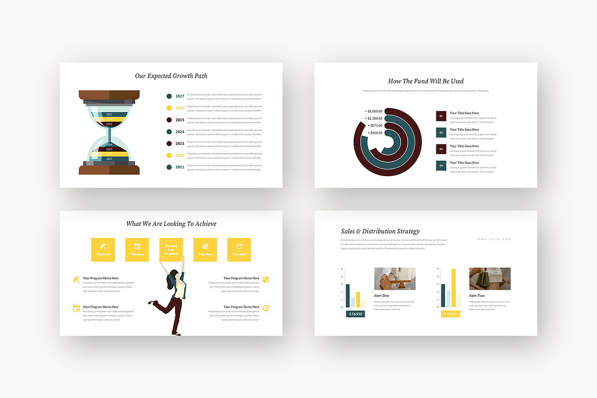 Luio : Lifestyle Brand Powerpoint, a Presentation Template by Punkl Camp (Photo 6 of 16)
