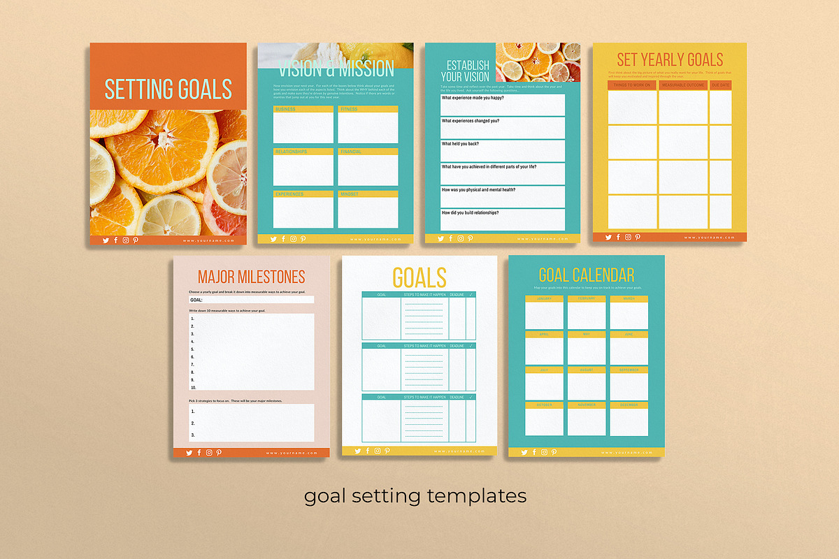 Canva Template for Ebook Workbook, a Templates & Theme by Miri Campbell
