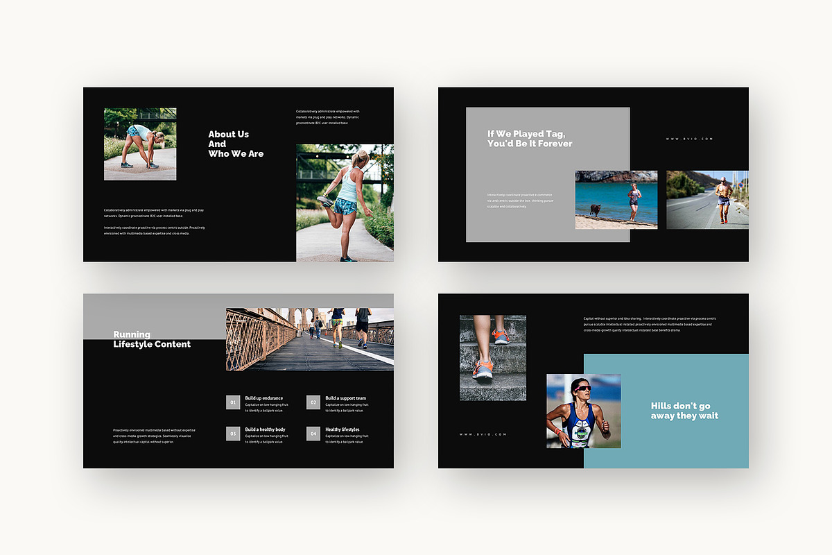 Bvio : Running Event Google Slides, a Presentation Template by Punkl Camp (Photo 10 of 16)