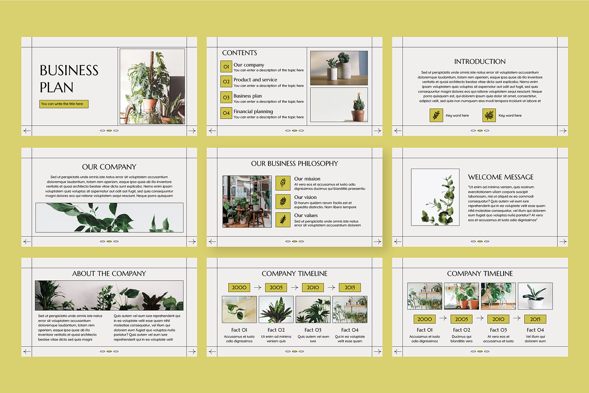 Business Plan Presentation Template, a Presentation Template by Hamocreate (Photo 2 of 5)