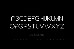 MBF Space - Futuristic Sci Fi Font