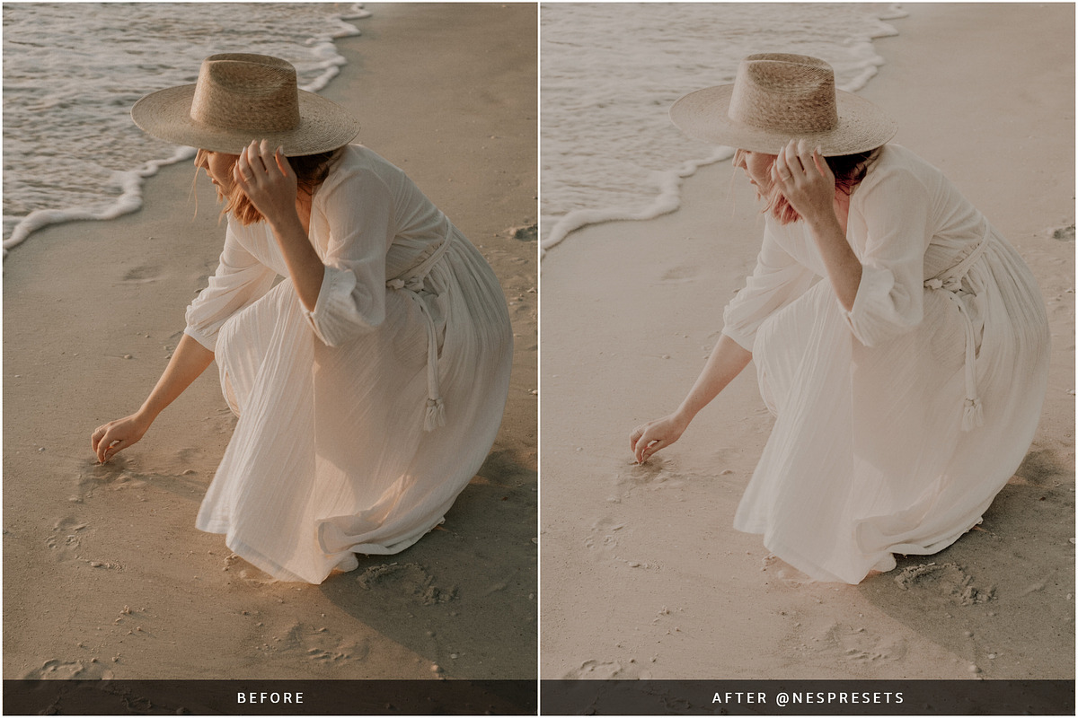 BEIGE POWER LIGHTROOM PRESETS, an Action Add-On by Nes Design Co (Photo 7 of 11)