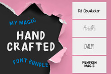 My Magic Hand Crafted Font Bundle