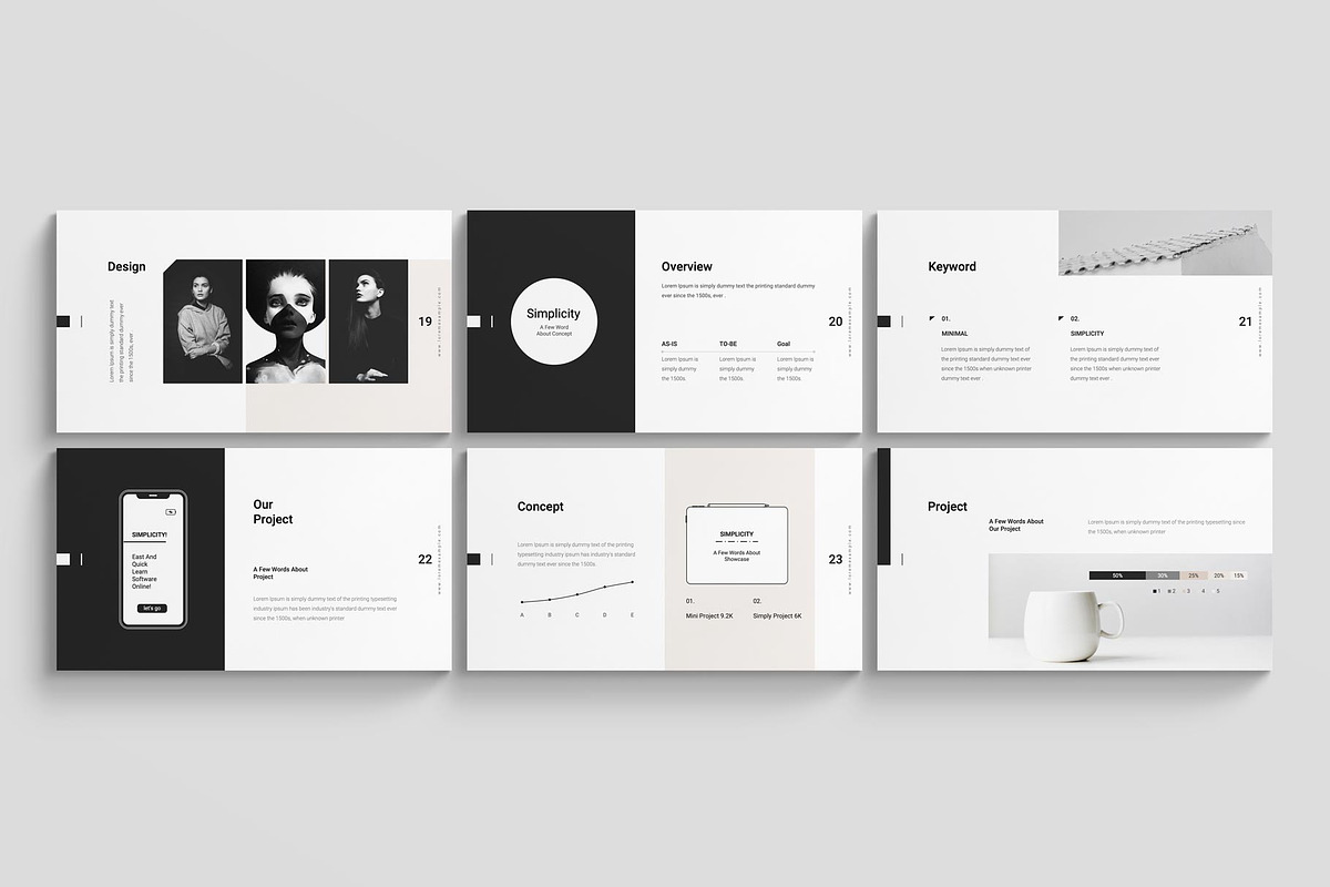 Simplicity Presentation Template, a Presentation Template by E-Type
