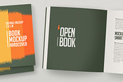 Open Hardcover Book Mockup (Square), a Print Template by ArtefShop (Thumbnail 15 of 22)