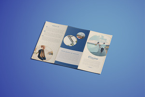 Traveling Business Trifold Brochure