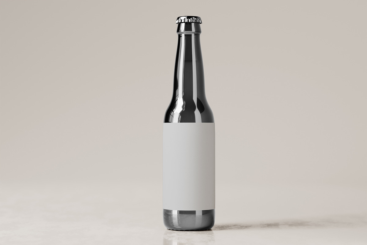 Beer Bottle Mockup, a Product Mockup by Designbuys (Photo 5 of 10)