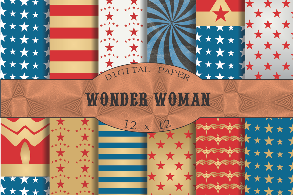 Stars and stripes 'Wonder Woman'