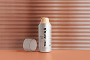 Aluminum Cosmetic Mockup Bundle, a Cups & Container Mockup by pmvch (Thumbnail 184 of 206)