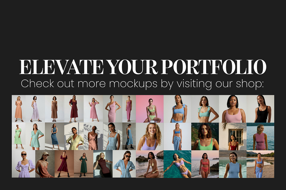 Apparel Mockup | Modern Dress, a Shirt Mockup by ARARA ✸ Creative Design (Photo 3 of 3)