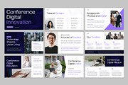 Conference Digital Google Slides, a Presentation Template by rgbryand (Thumbnail 2 of 7)