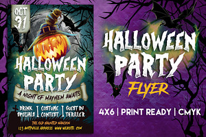 Halloween Party Flyer