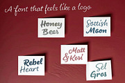 LiebeHeide Brush, a Font by LiebeFonts (Thumbnail 11 of 20)
