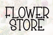 Flower Store | Script Font, a Script Font by Scratchones (Thumbnail 1 of 8)