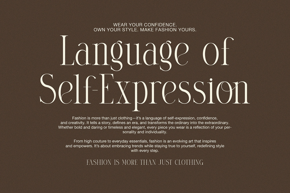 Diglome Elegant Serif Font, a Serif Font by Perfectype (Photo 4 of 8)