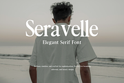 Seravelle Elegant Serif, a Serif Font by RT Studio (Thumbnail 1 of 12)