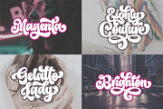 De Augusta - Vintage Retro Font, a Script Font by Subectype Studio (Thumbnail 7 of 10)